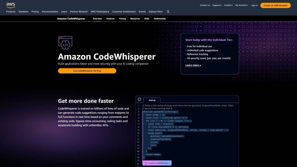 Amazon-CodeWhisperer