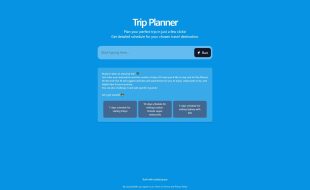 AI-Trip-Planner