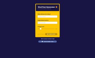 ViralPostGenerator